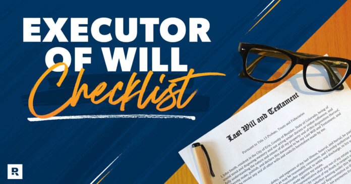 executor of a will​