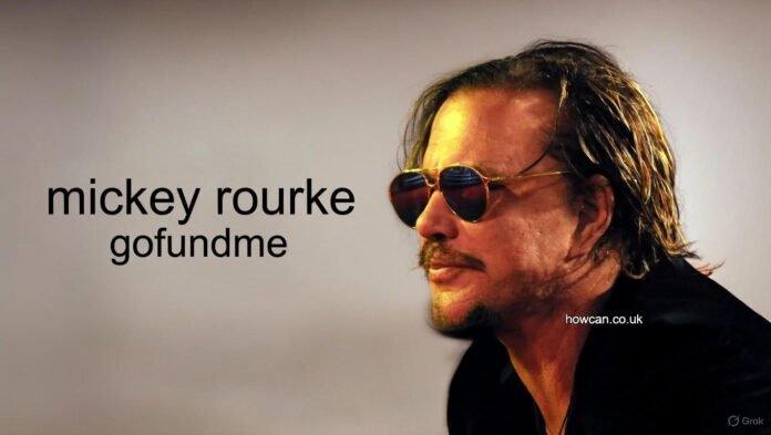 mickey rourke gofundme