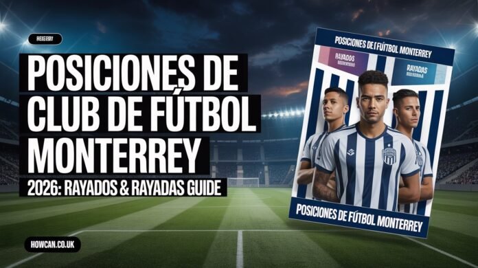 posiciones de club de fútbol monterrey